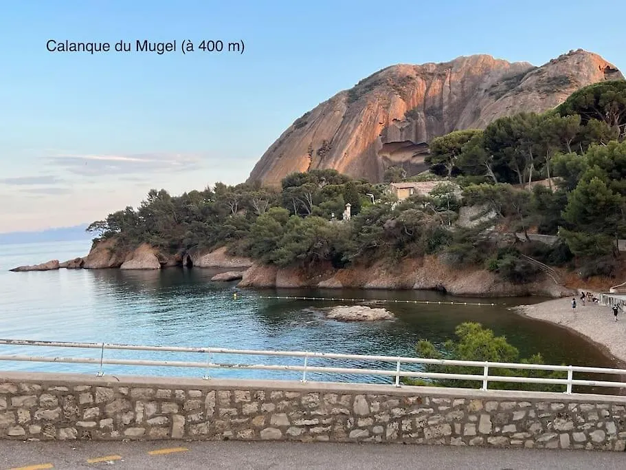Apartment Figuerolles Moderne T3-300M Mer-Plage-Port-Parking-3 Etoiles