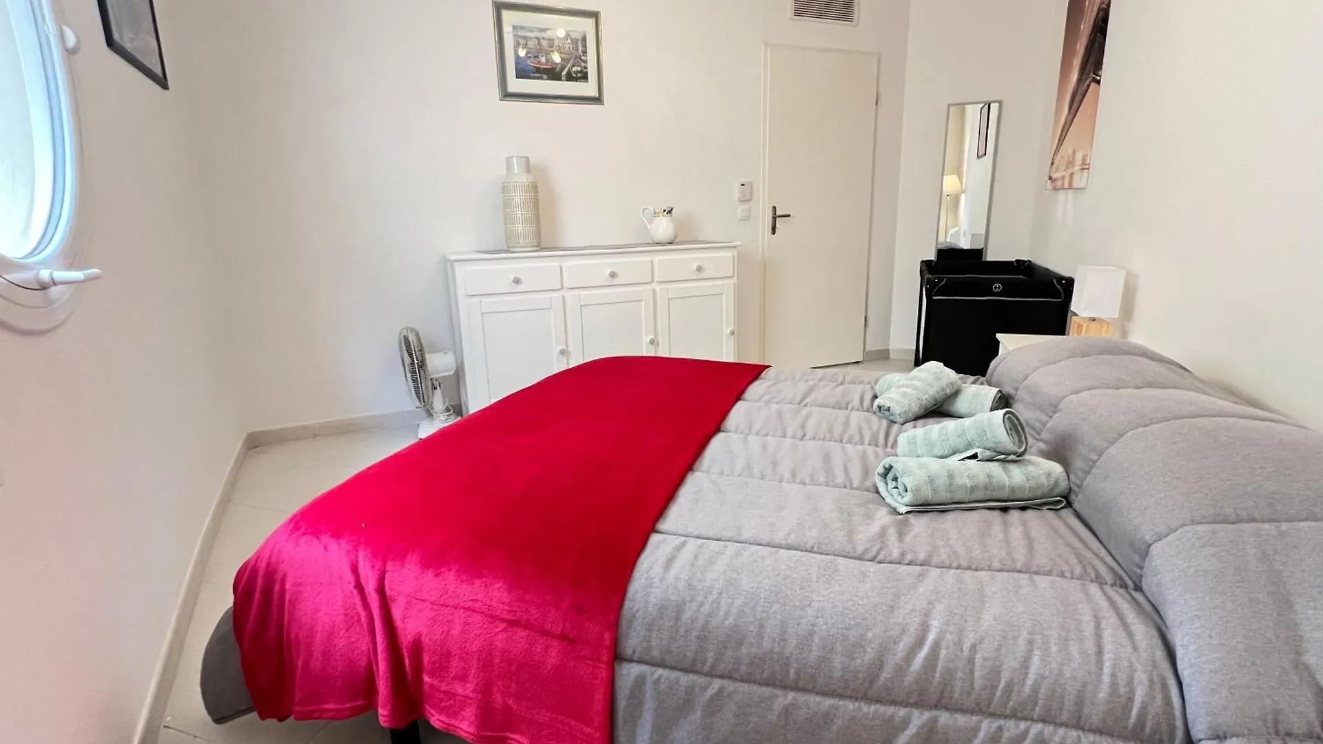 Apartment Figuerolles Moderne T3-300M Mer-Plage-Port-Parking-3 Etoiles